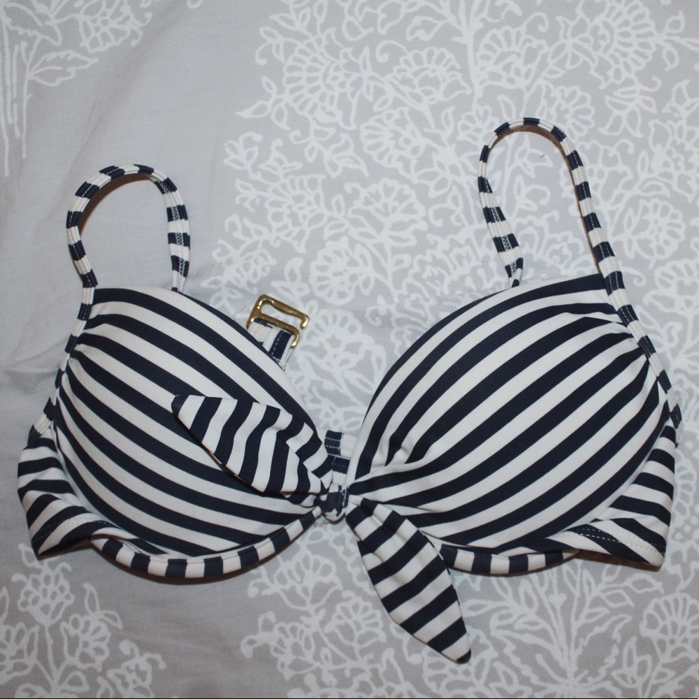 Striped bathing suit top!